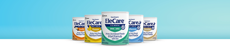 EleCare/EleCare Jr for Infants and Children | Abbott Nutrition