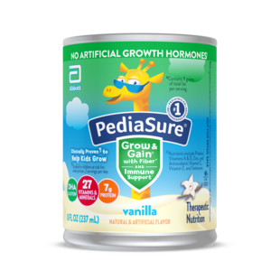 PediaSure<sup>®</sup> Grow & Gain with Fiber Therapeutic Nutrition Shake