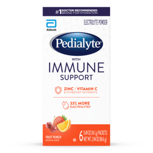 Pedialyte<sup>®</sup> with Immune Support Powder